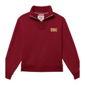 USC Trojans Women's League Cardinal 1991 1/4 Zip Top